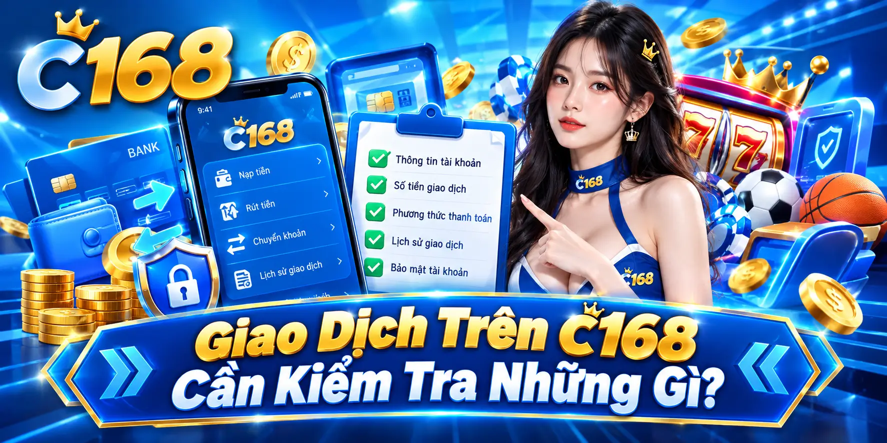 ảnh khác , thêm nội dung :Giao Dịch Trên C168 Cần Kiểm Tra Những Gì?